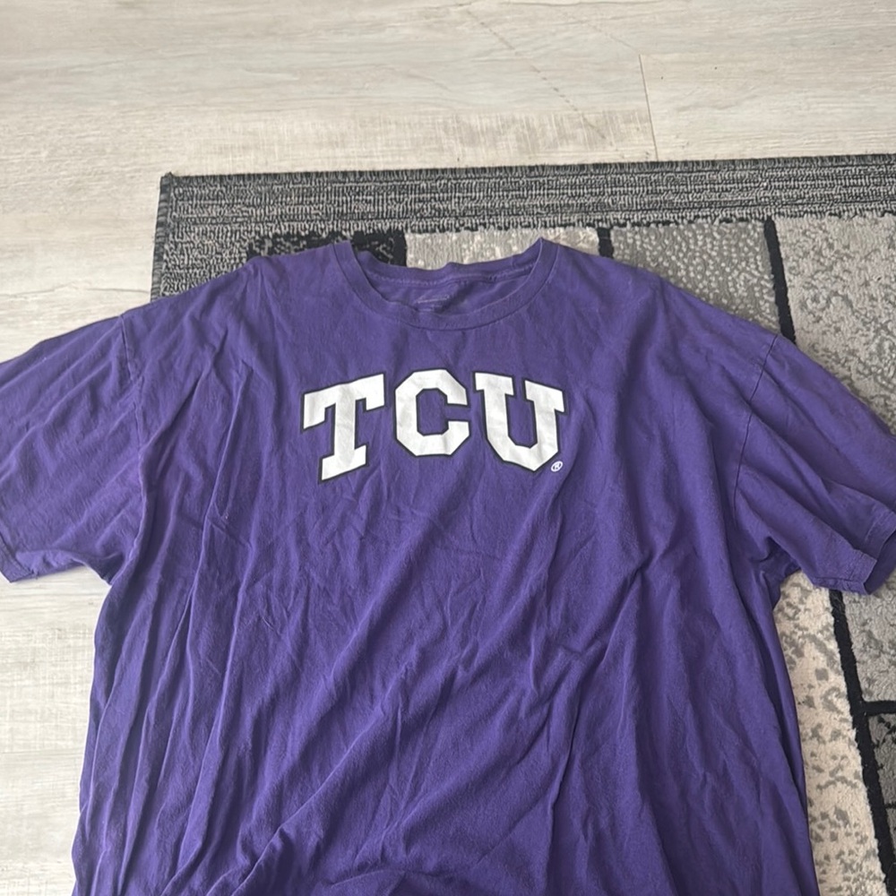 TC Purple Short Sleeve Crew Neck Tee